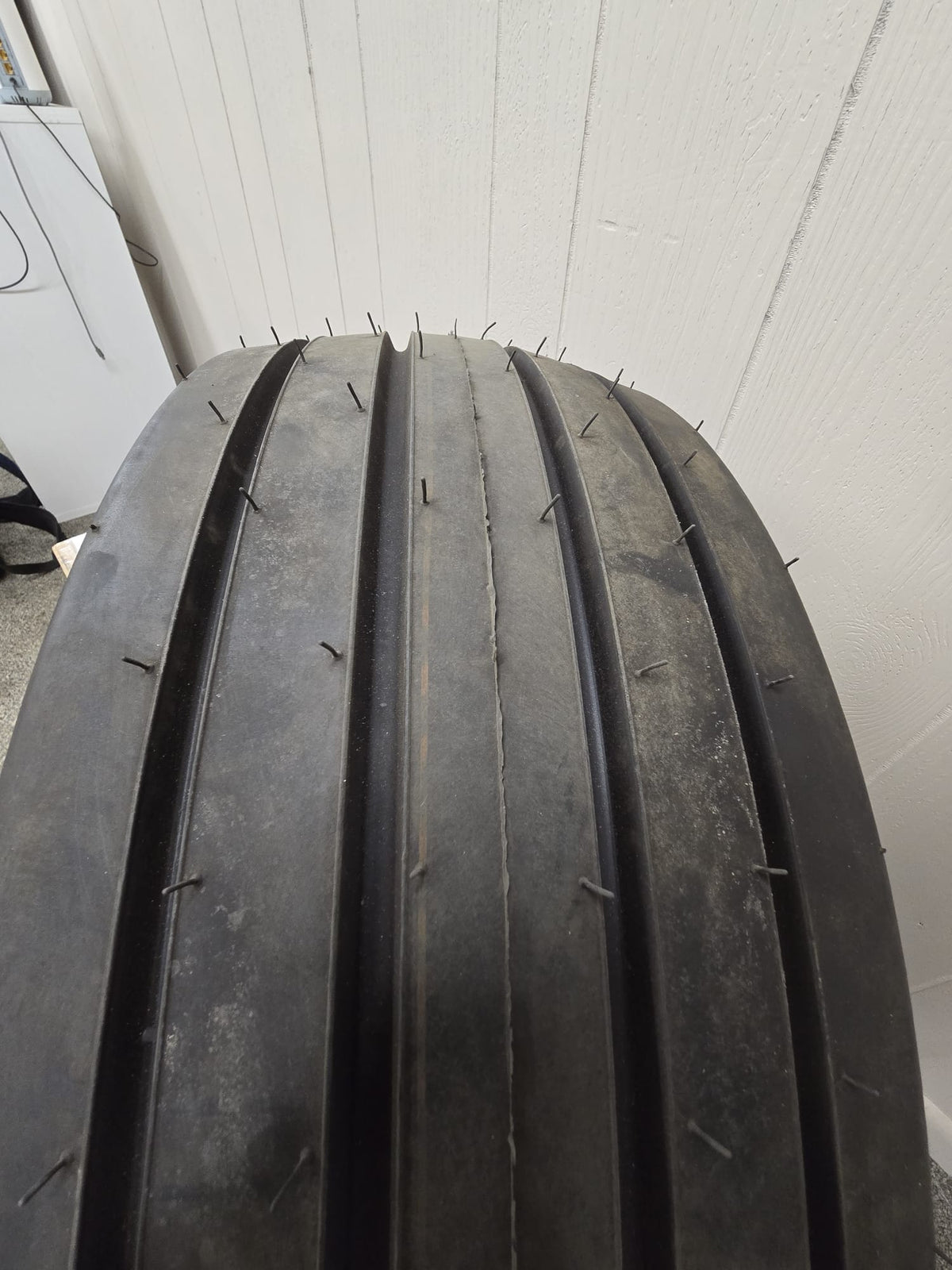 Assembly: 11‑15 F‑Ply Tire on  6‑Hole wheel for high‑speed DOT use . - AG Machinery Depot
