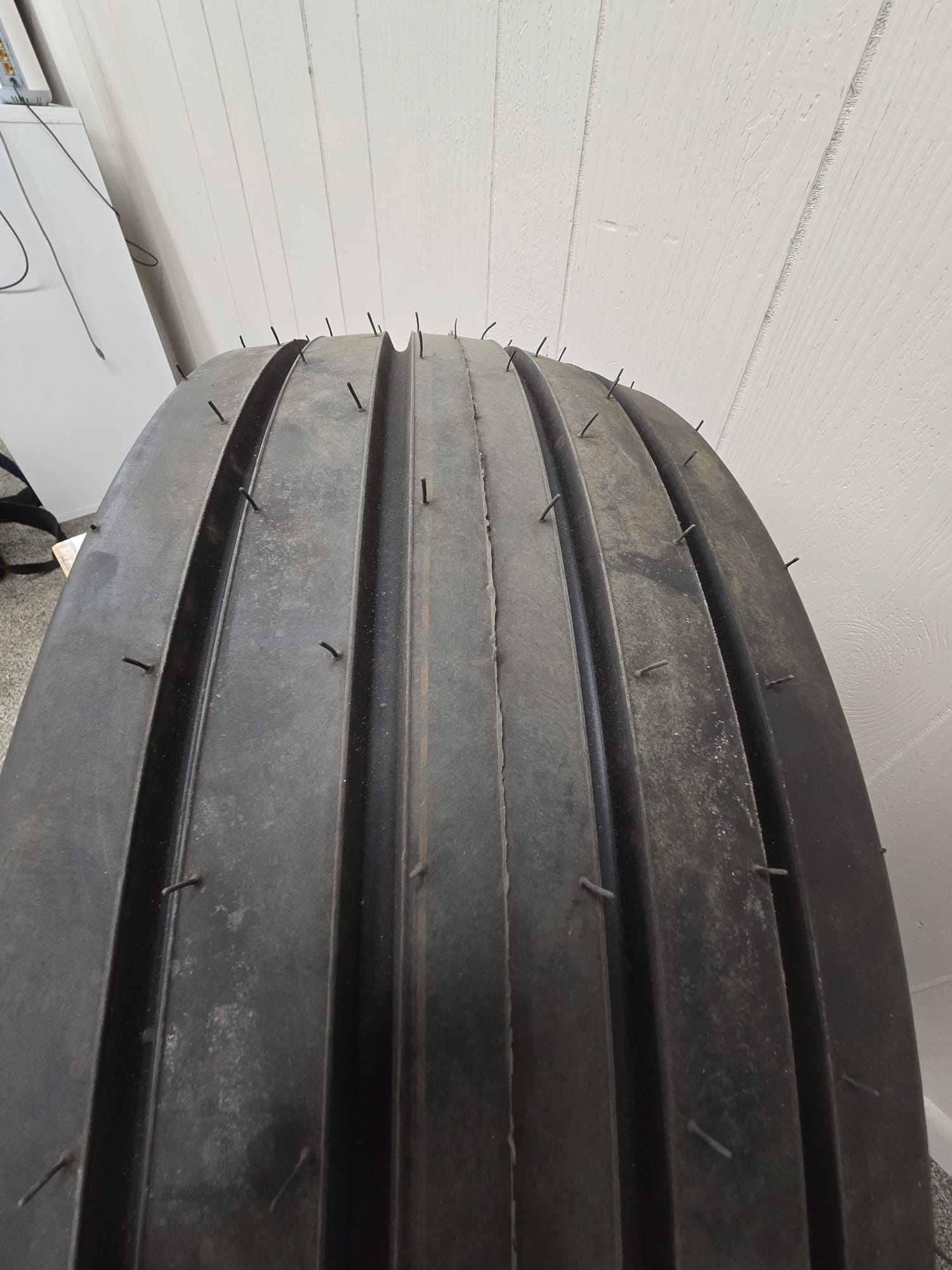 Assembly: 11‑15 F‑Ply Tire on  6‑Hole wheel for high‑speed DOT use . - AG Machinery Depot