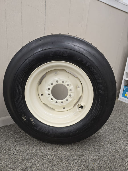 Assembly: 11‑15 F‑Ply Tire on  6‑Hole wheel for high‑speed DOT use . - AG Machinery Depot