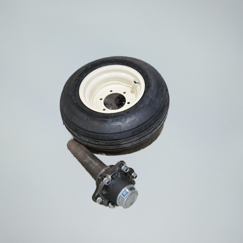 Hub , Spindle, Wheel and Tire Assembly:  Load Capacity 4,320 lb Per Tire: 11L-15, PR - 20, Extra Load, TL Tire, 6 Holes Bundle - AG Machinery Depot