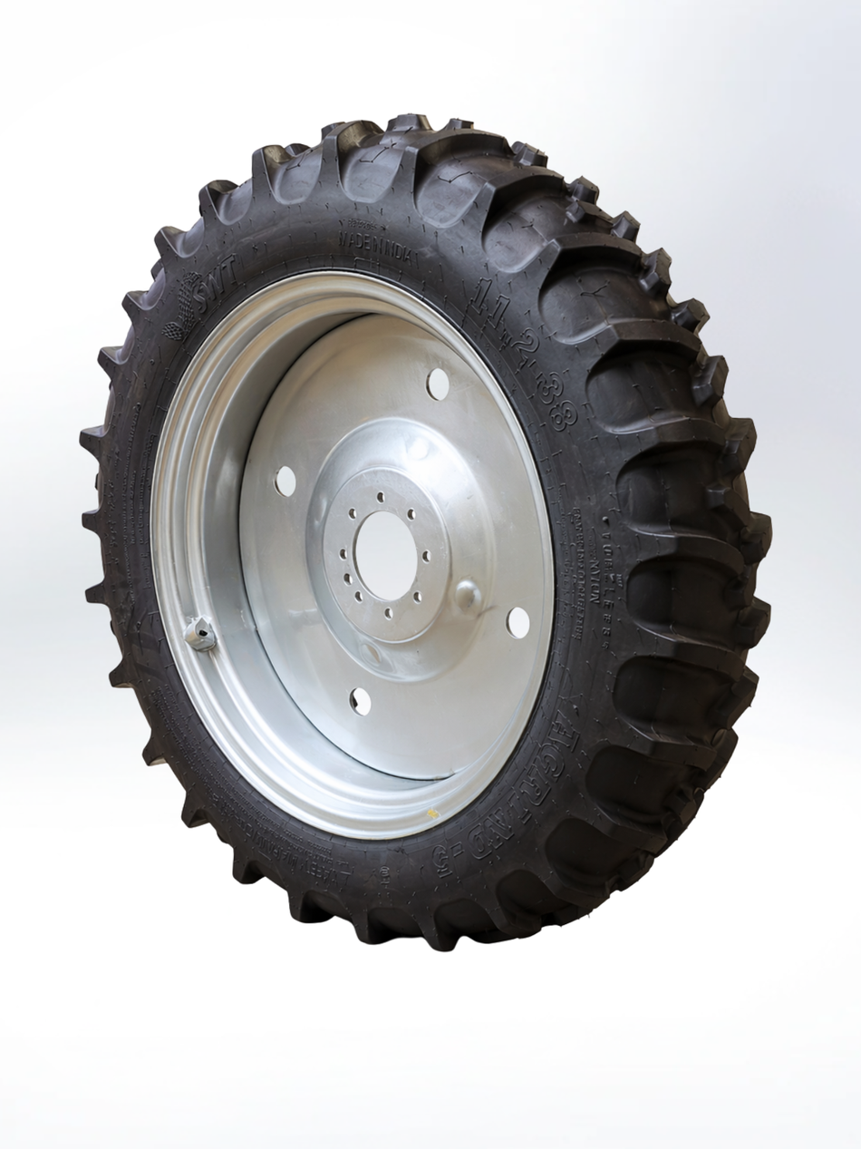 11.2-38 Center Pivot Irrigation Tire & Wheel – 8 Bolt Assembly - AG Machinery Depot