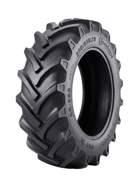 Tire, 250-85R28 112B-112A8 SR-888 Tubeless Agricultural Tire