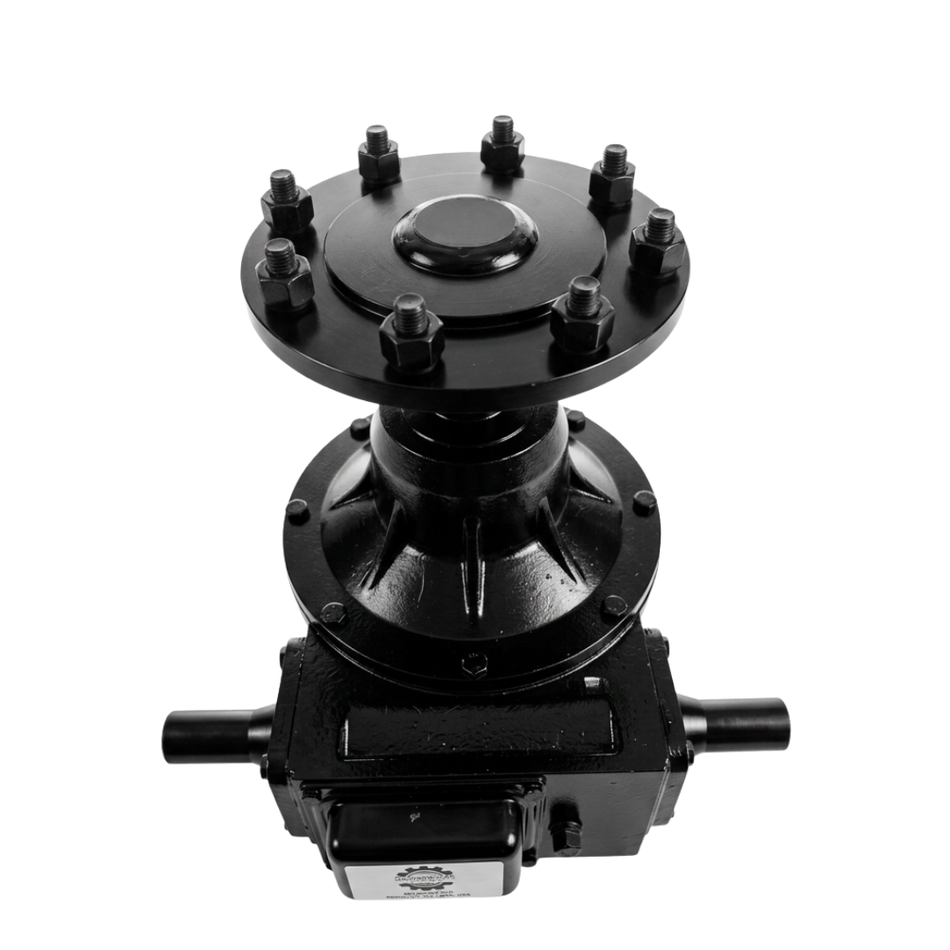 50:1 Pivot Irrigation Gearbox – External Chamber Heavy Duty Drive
