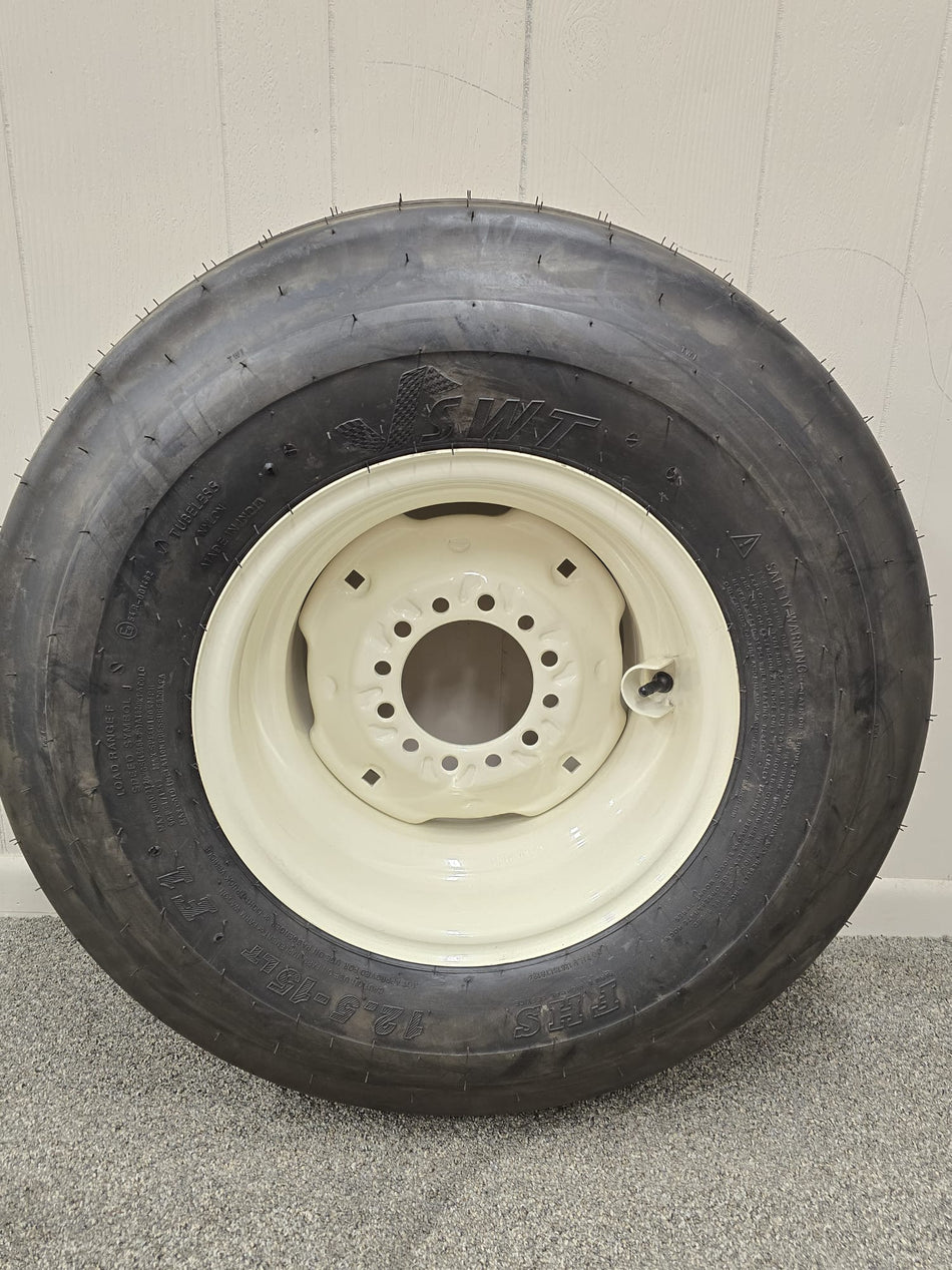Assembly: 12.5L‑15 F‑Ply Tire on  6‑Hole wheel for high‑speed DOT use .