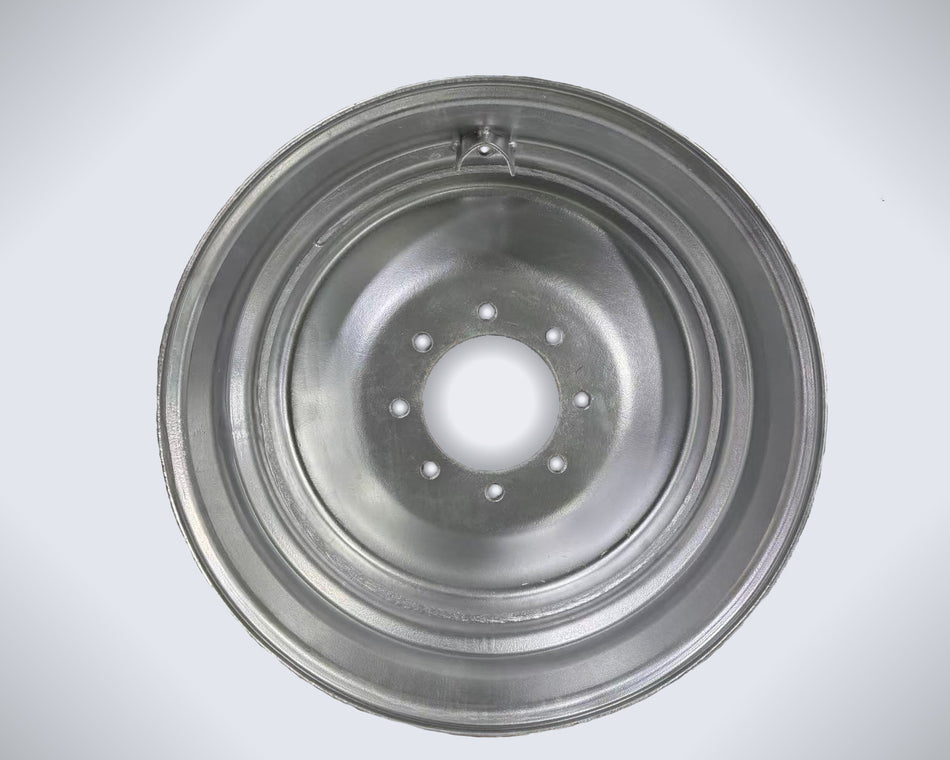 Wheel, 8.25" X 22.5", 8 Holes, Galvanized - Irrigation, US standard - AG Machinery Depot