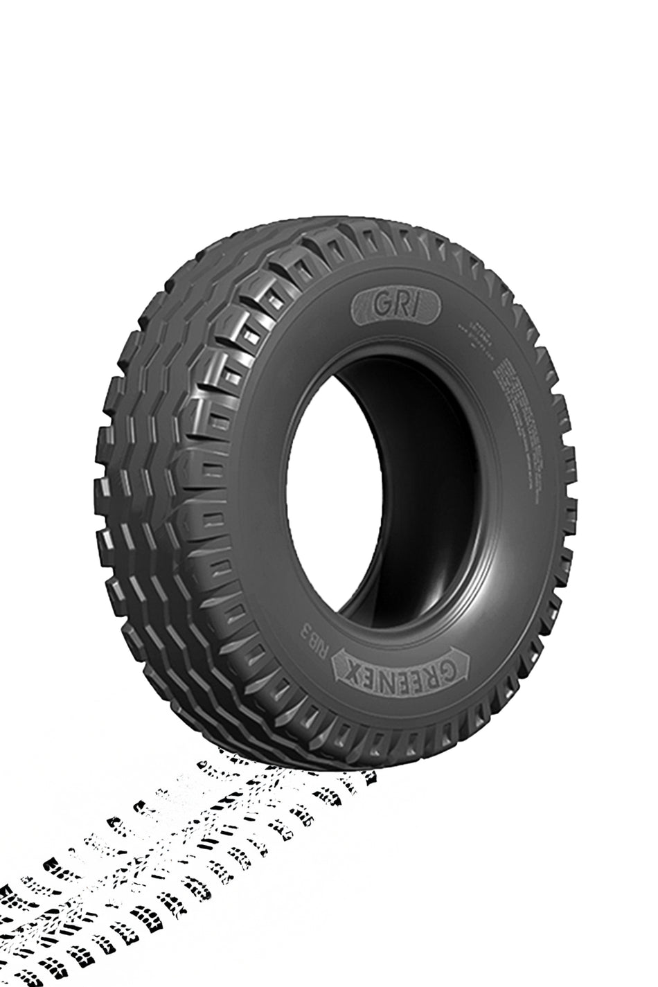 Tire, 10.0/75-15.3, PR - 16, Implement, Extra Load, TL, EU - European Standard, RIB3 Pattern - AG Machinery Depot
