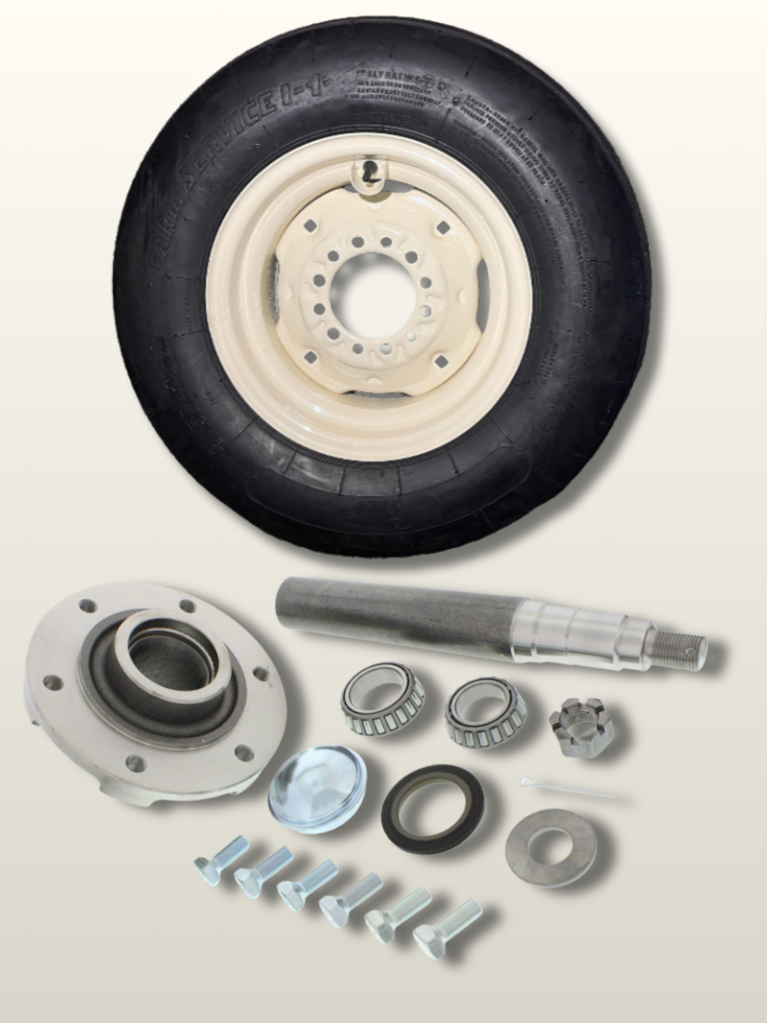 Hub and Spindle 6 Lugs 888 Bundle - AG Machinery Depot