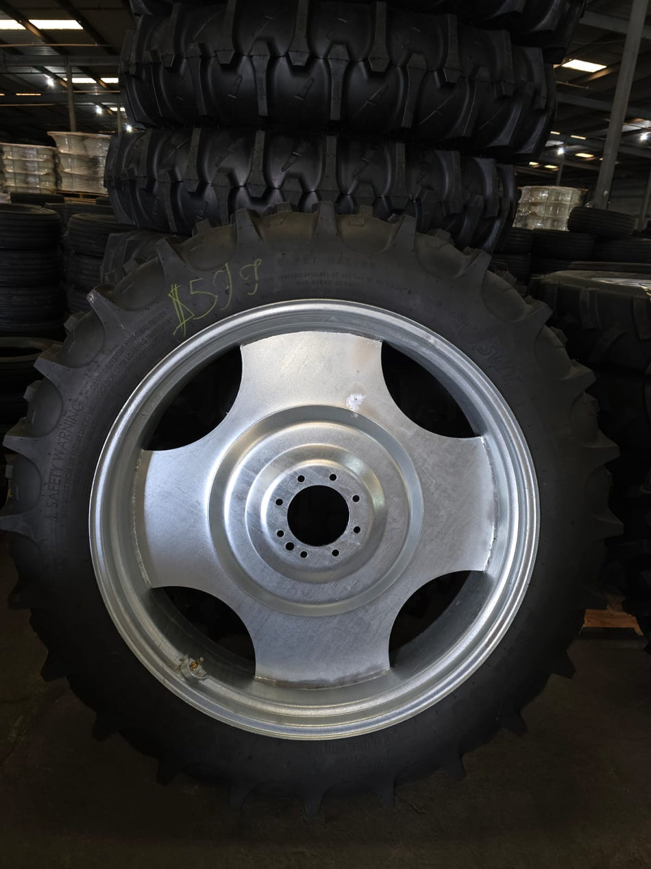 Pivot Irrigation Assembled Wheel & Tire – 11.2-38