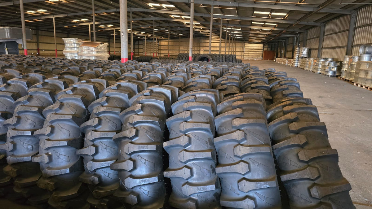 Pivot Irrigation Assembled Wheel & Tire 8PLY – 11.2-24 - Non-Directional - AG Machinery Depot