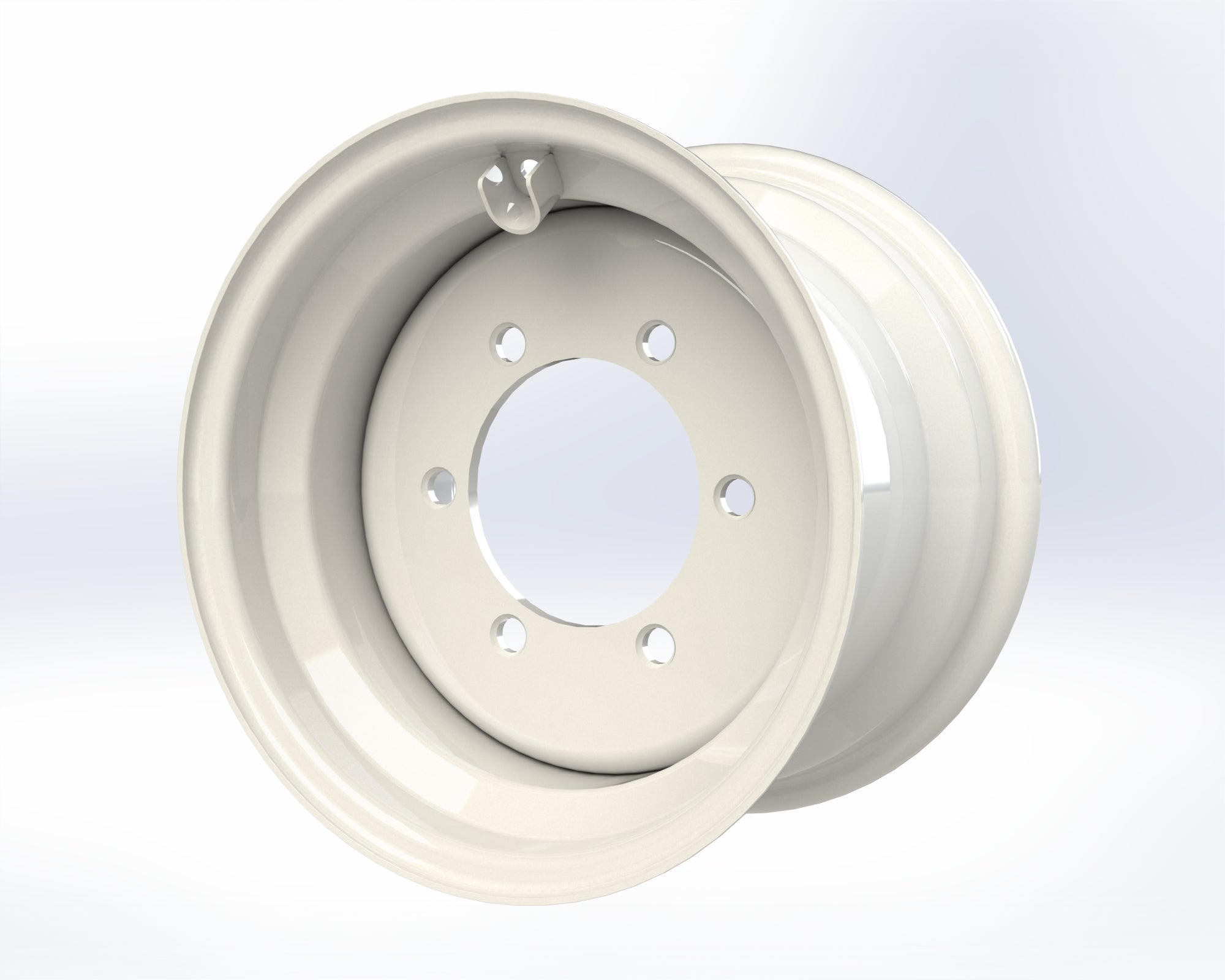 Wheel, 11.75" X 22.5", 6 Holes, EU - European standard, High capacity load, Heavy Duty Implement