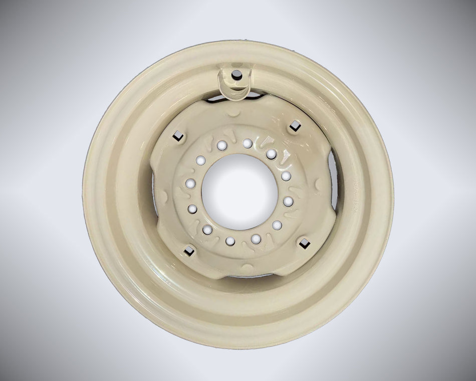 Tractor implement wheel 6x15 with 6 hole bolt pattern, US standard steel rim for farm machinery