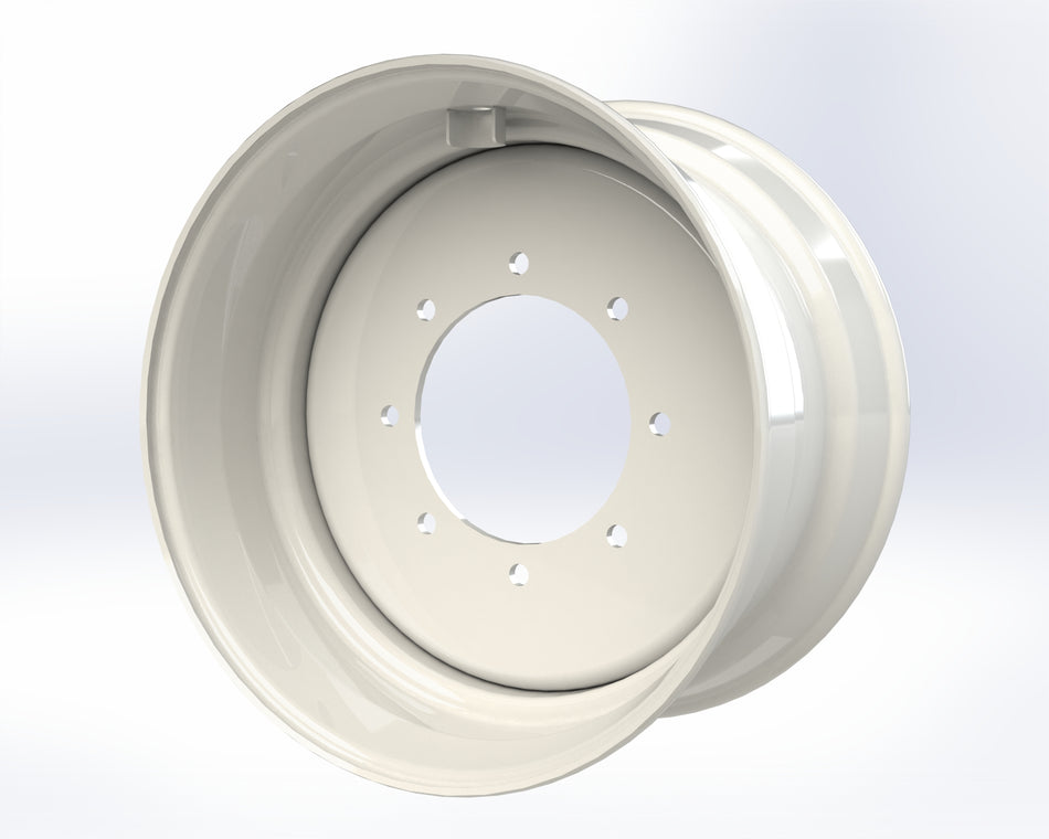 Wheel, 8.25" X 19.5", 8 Holes, EU - European standard, High capacity load, Heavy Duty Implement - AG Machinery Depot