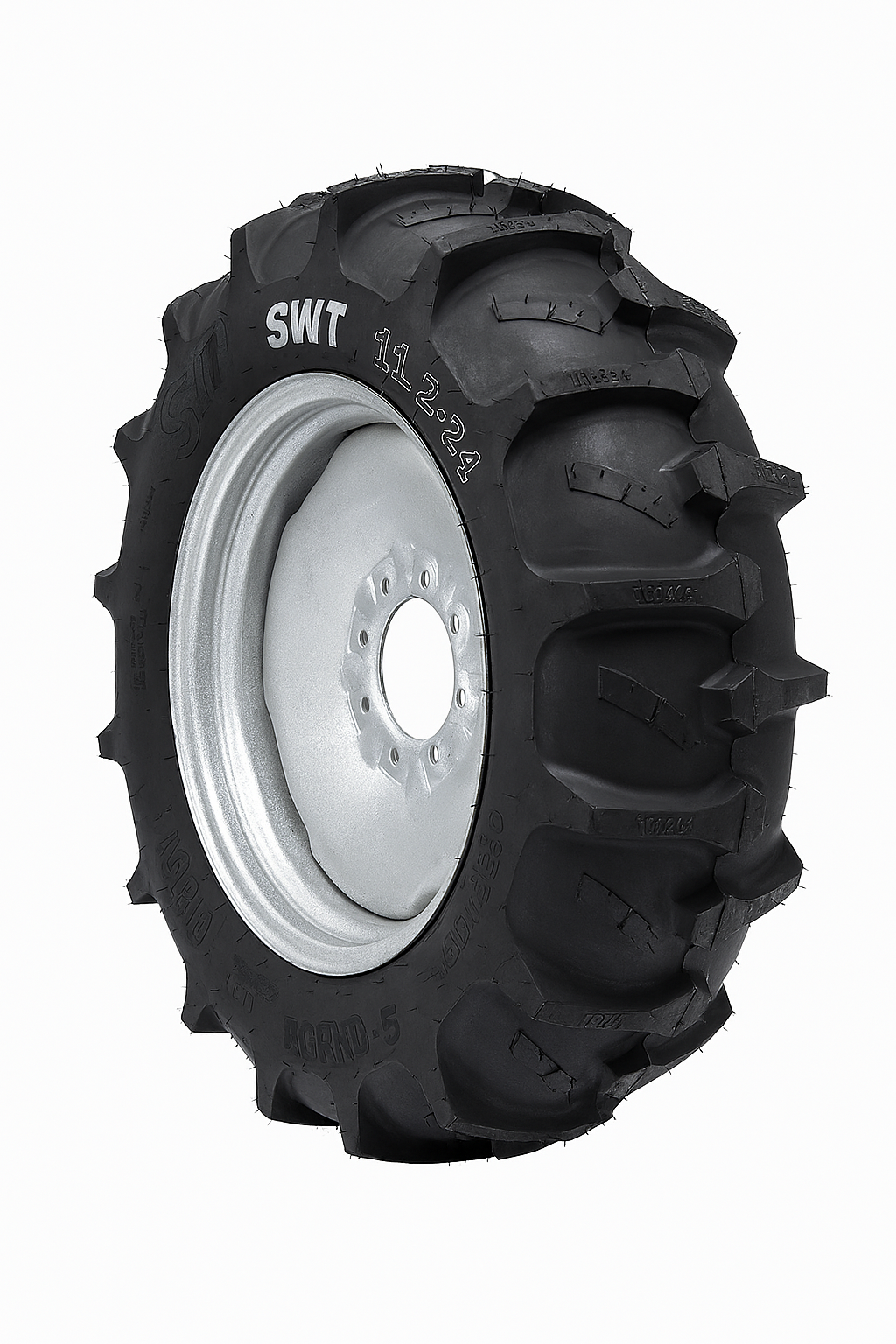 Pivot Irrigation Assembled Wheel & Tire 8PLY – 11.2-24 - Non-Directional - AG Machinery Depot